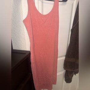 Pink mid dress